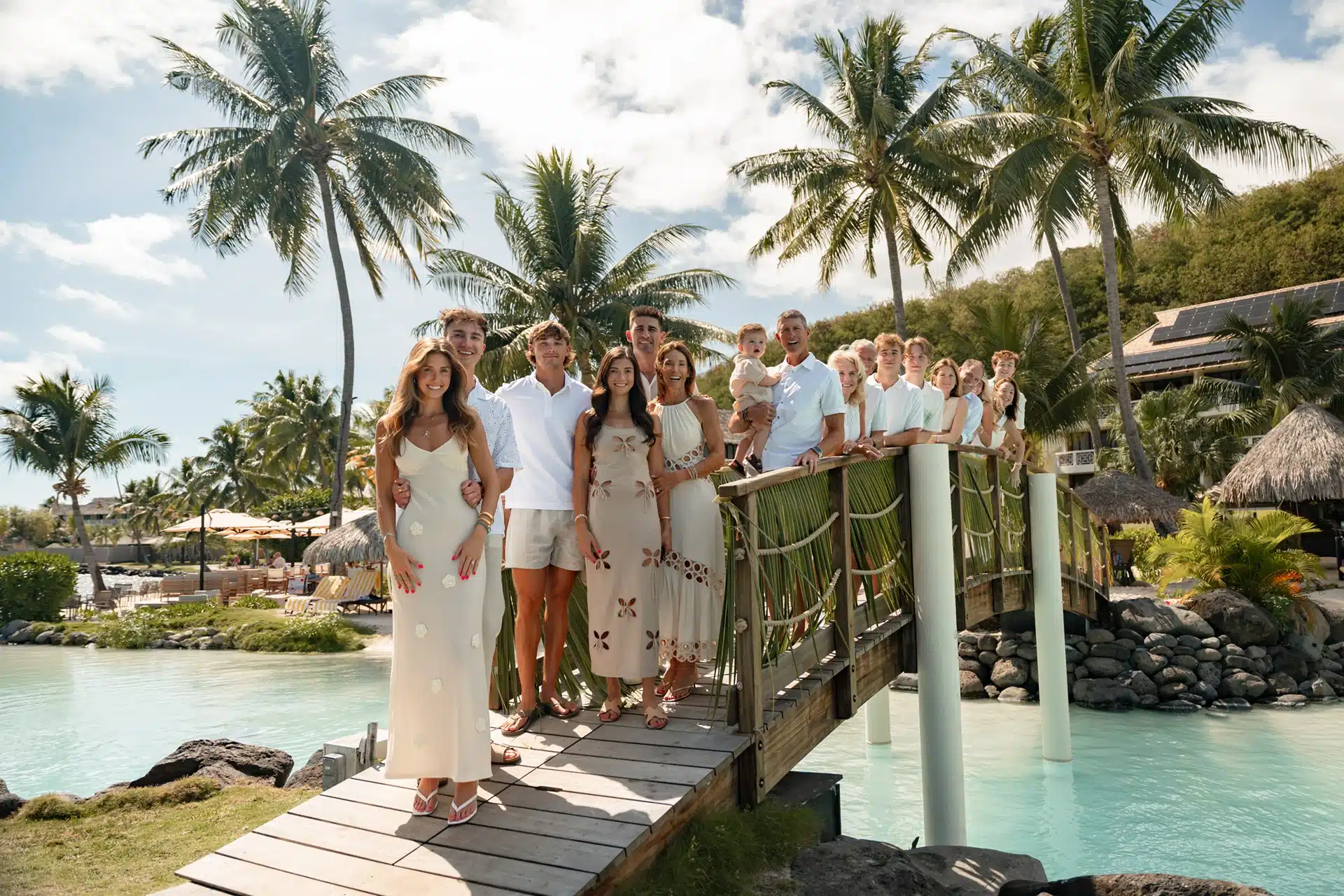 Shooting autour de Papeete à l'hôtel InterContinental