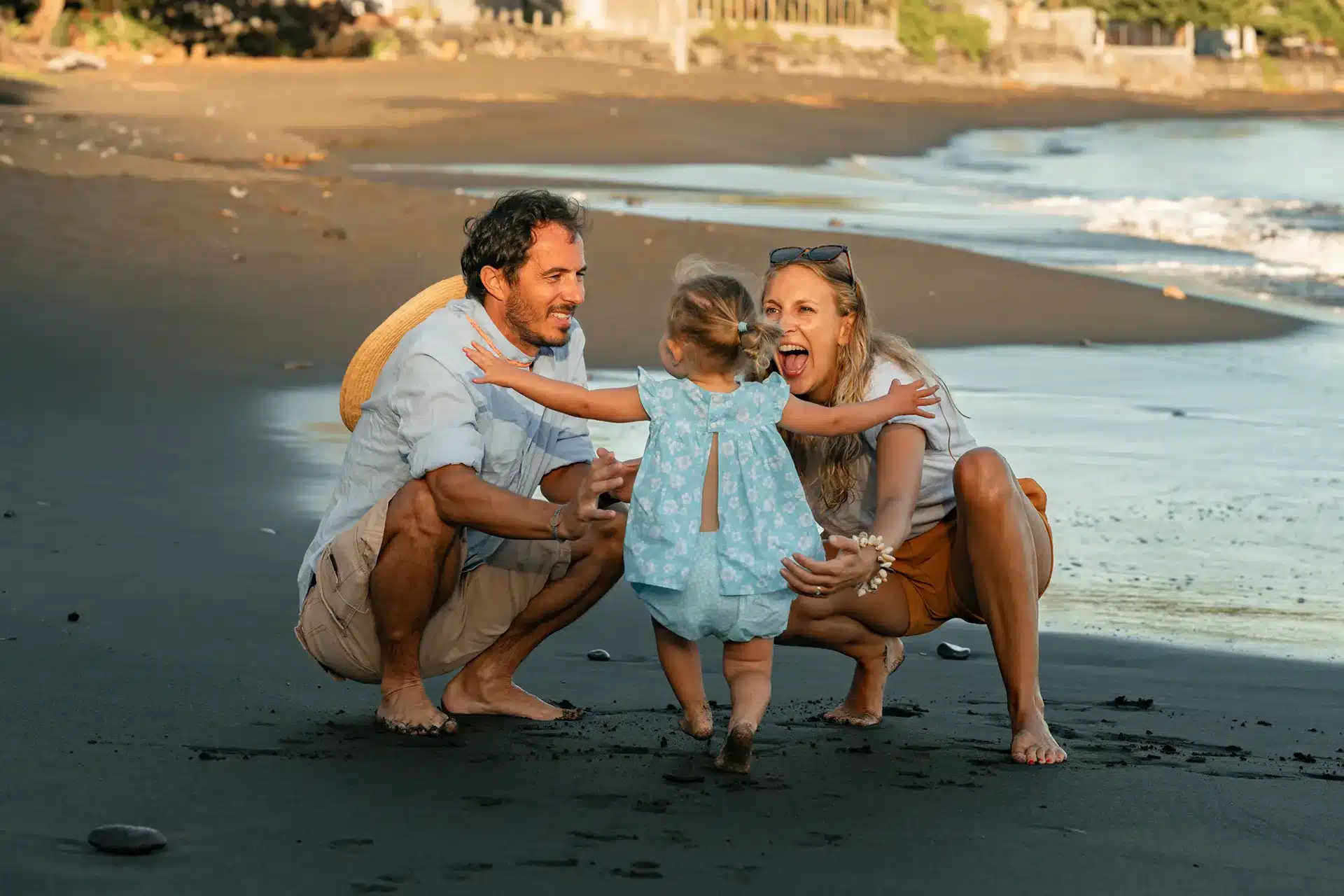 Shooting photo famille à Tahiti à Arue