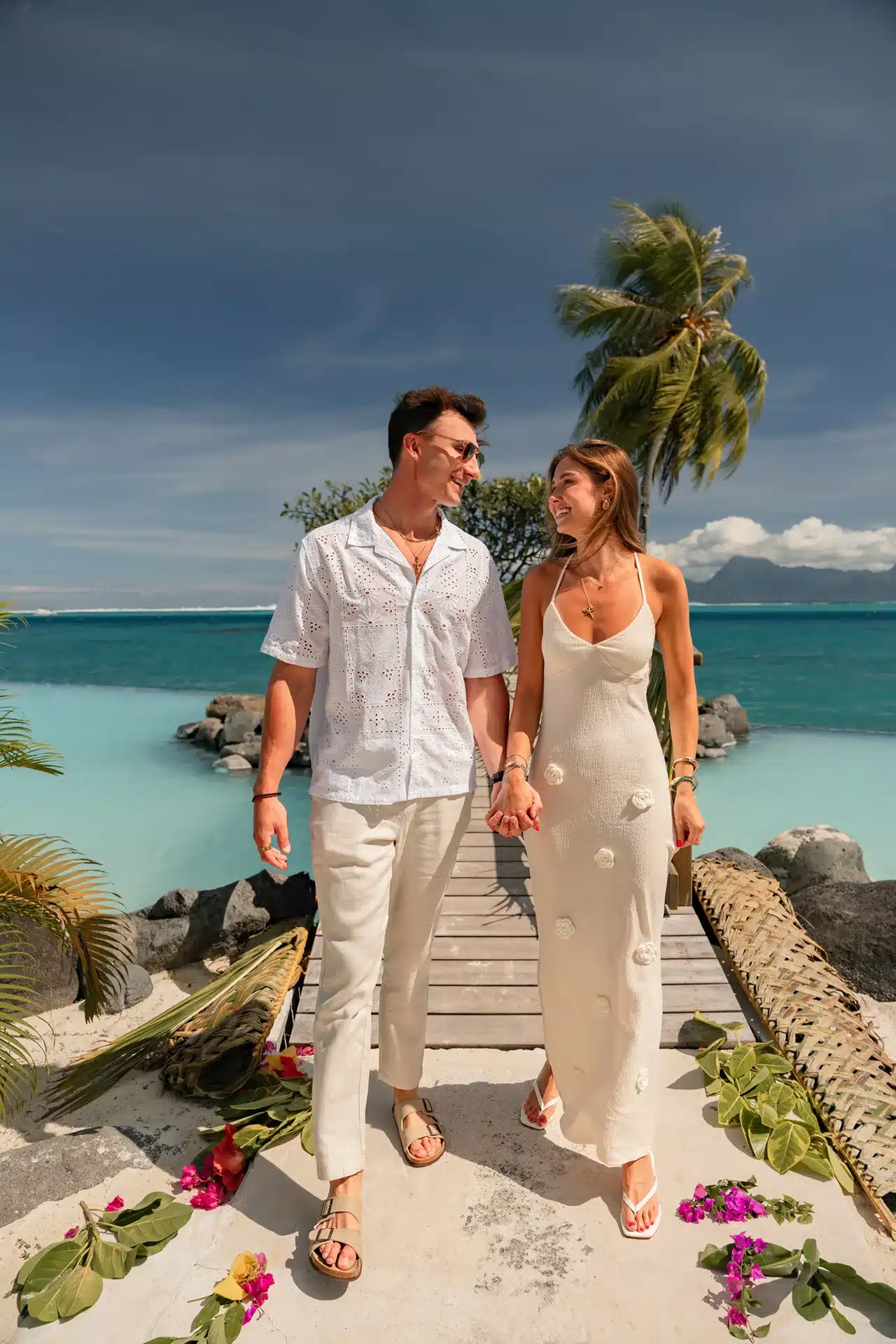 Demande en mariage à Tahiti à l'hôtel Intercontinental